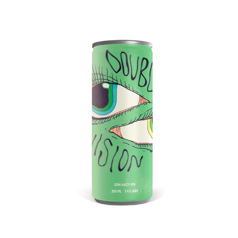 4 Pack Double Vision TDH Hazy IPA 355 ml